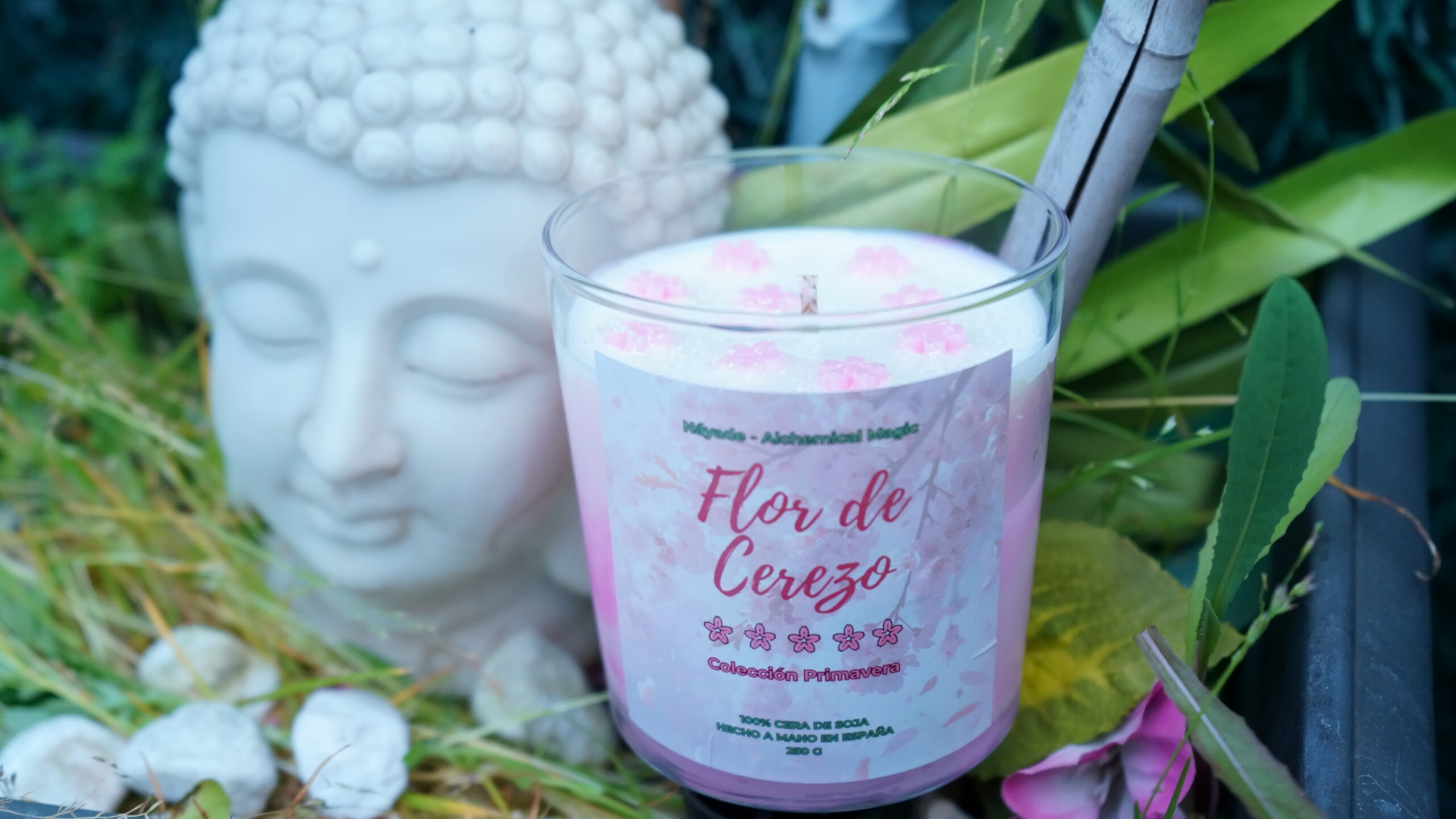 Flor de Cerezo - Vela - Imagen 3