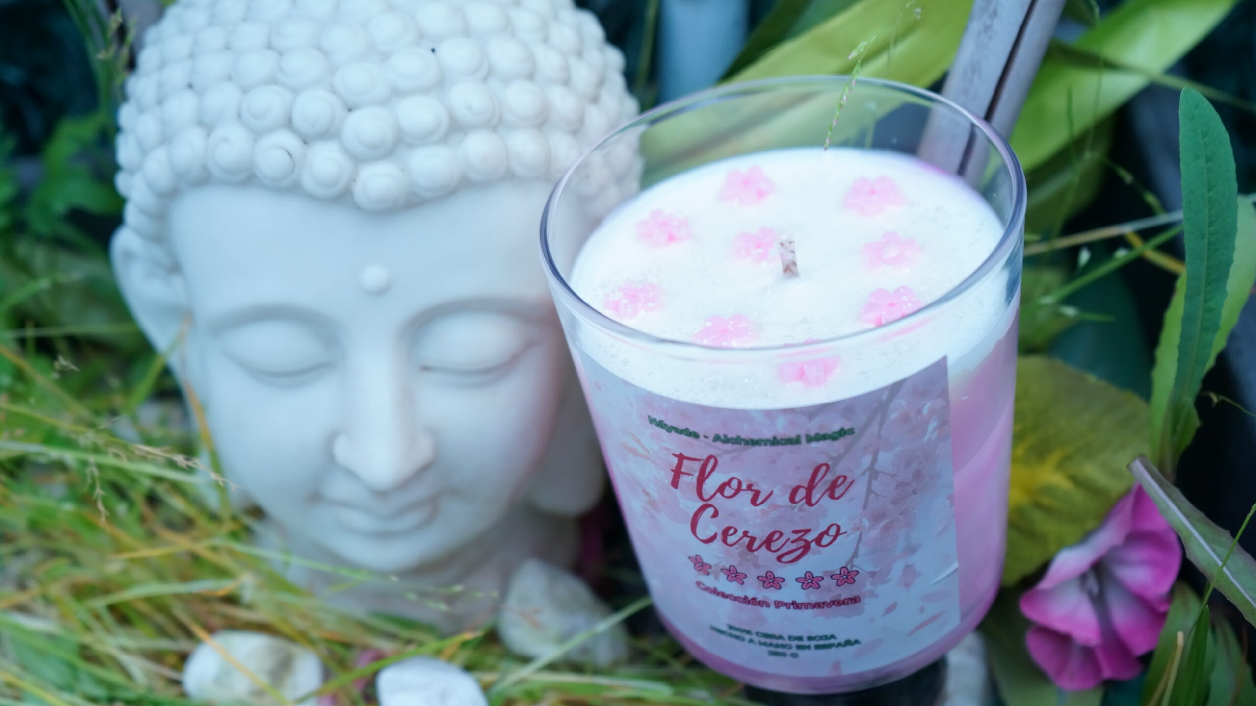 Flor de Cerezo - Vela - Imagen 2